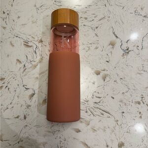 Anthropologie monogram glass water bottle “K”